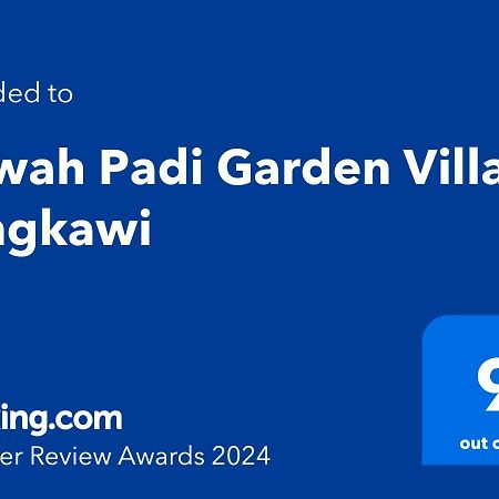 Kawah Padi Garden Villa Langkawi Куах Экстерьер фото